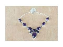 Wholesale Amethyst Necklaces Sterling Silver Gemstone