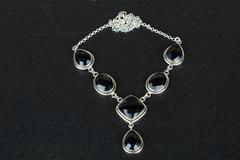 Wholesale Sterling Silver Black Onyx Necklace 2