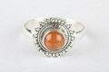 Wholesale Carnelian Gemstone 925 Silver Ring 2