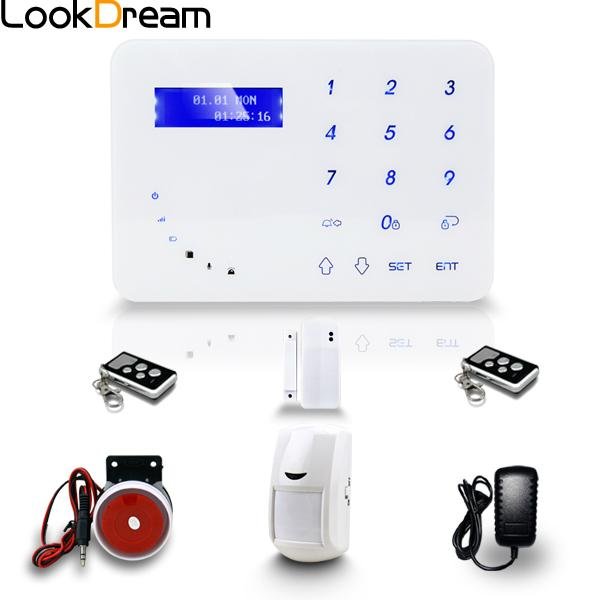 LookDream Classical Best Alarm Security System With Low Consume Power 433MHZ