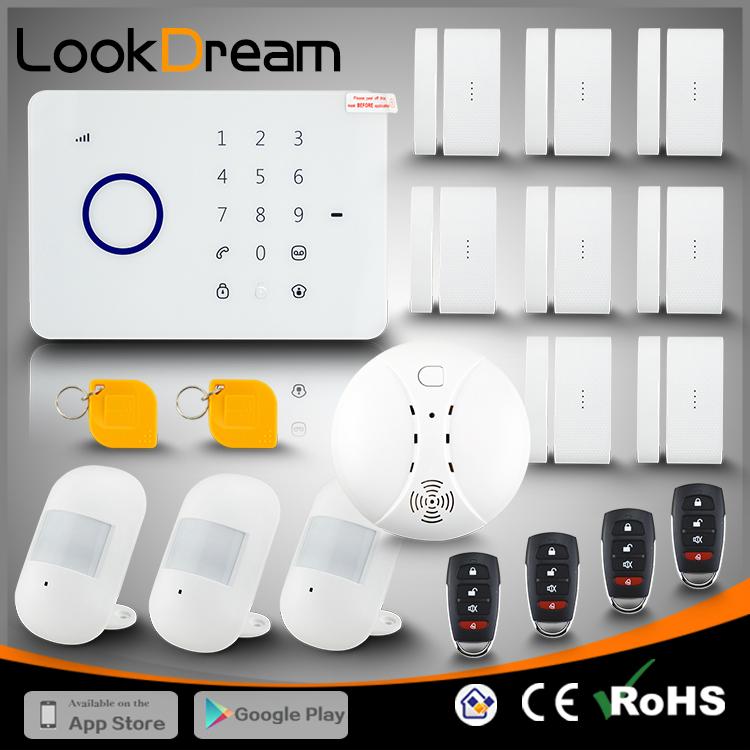 LookDream Best Wireless Security Burglar Wireless Home Alarm System wlarm w RFID