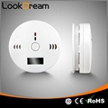 Home Security Carbon Monoxide Detectors Alarm with Screen Show