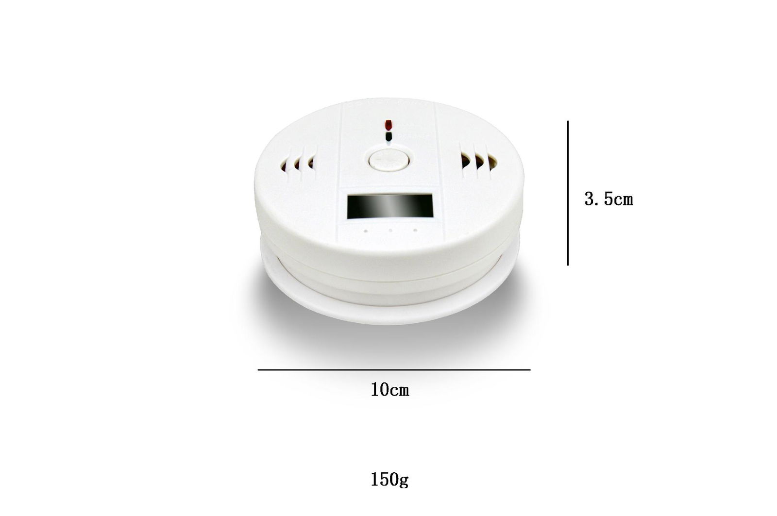 Home Security Carbon Monoxide Detectors Alarm with Screen Show 2