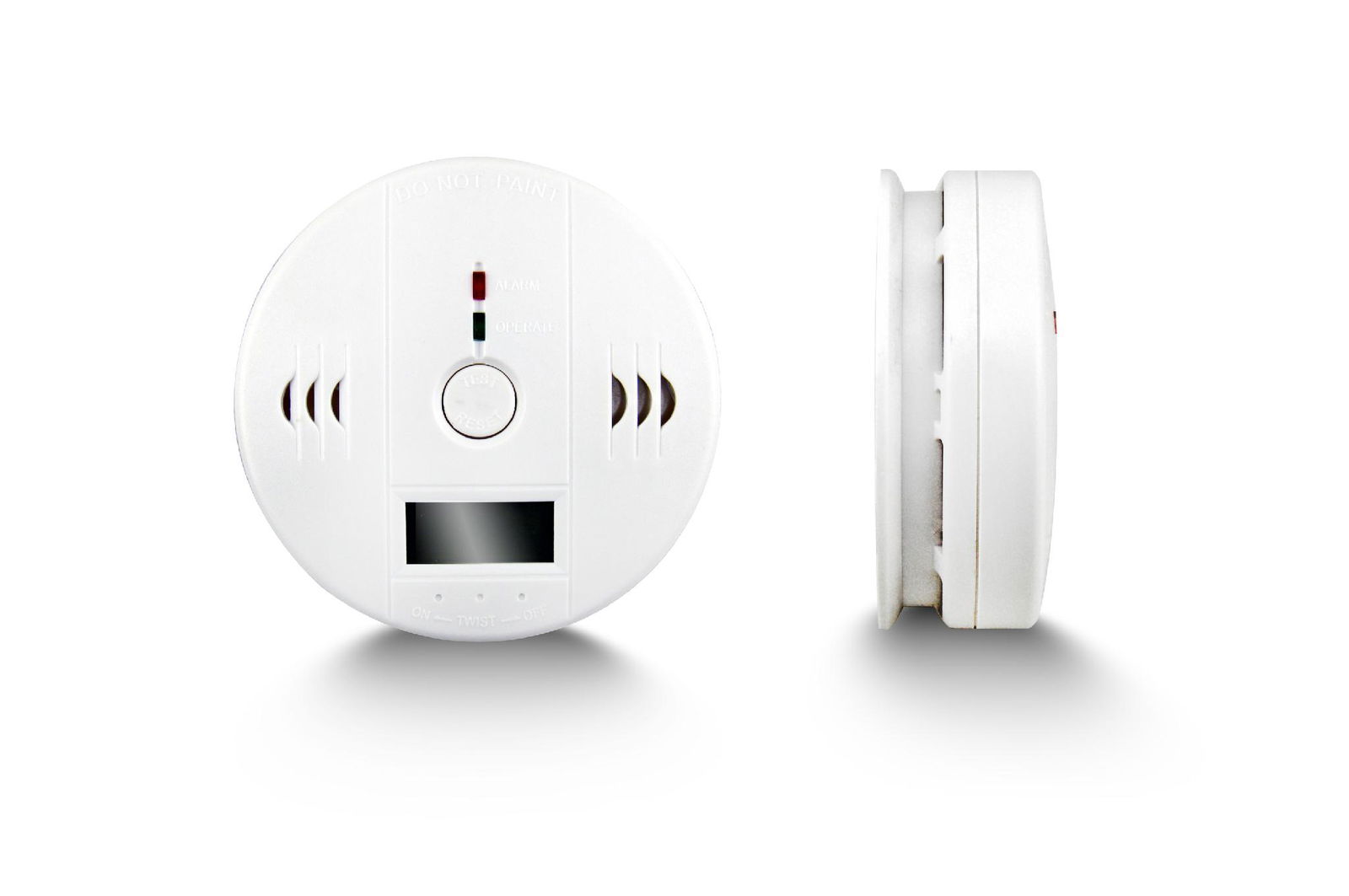 Home Security Carbon Monoxide Detectors Alarm with Screen Show 3