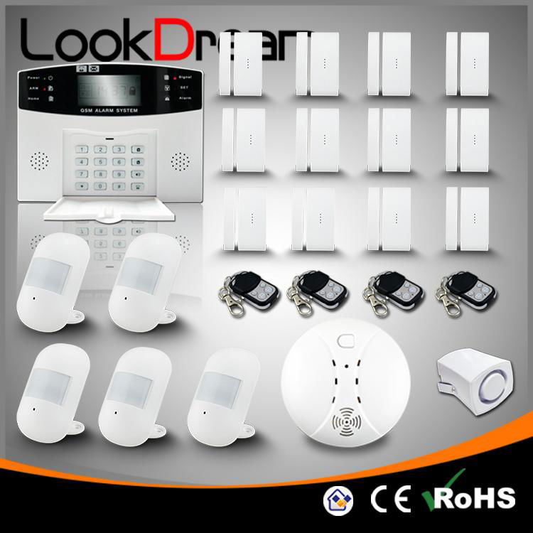 Lookdream Burglar Wireless Home Alarm with Low Consume Power From Wireless Home 