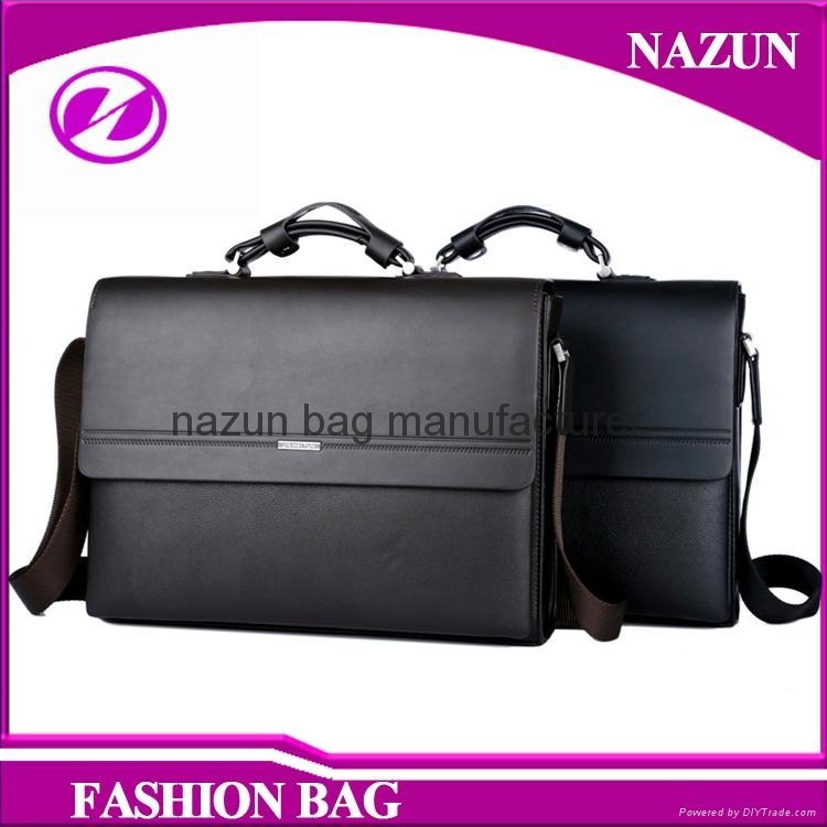 Hot Selling Customize cow Leather Men Business bags Cool Men Business Briefcase