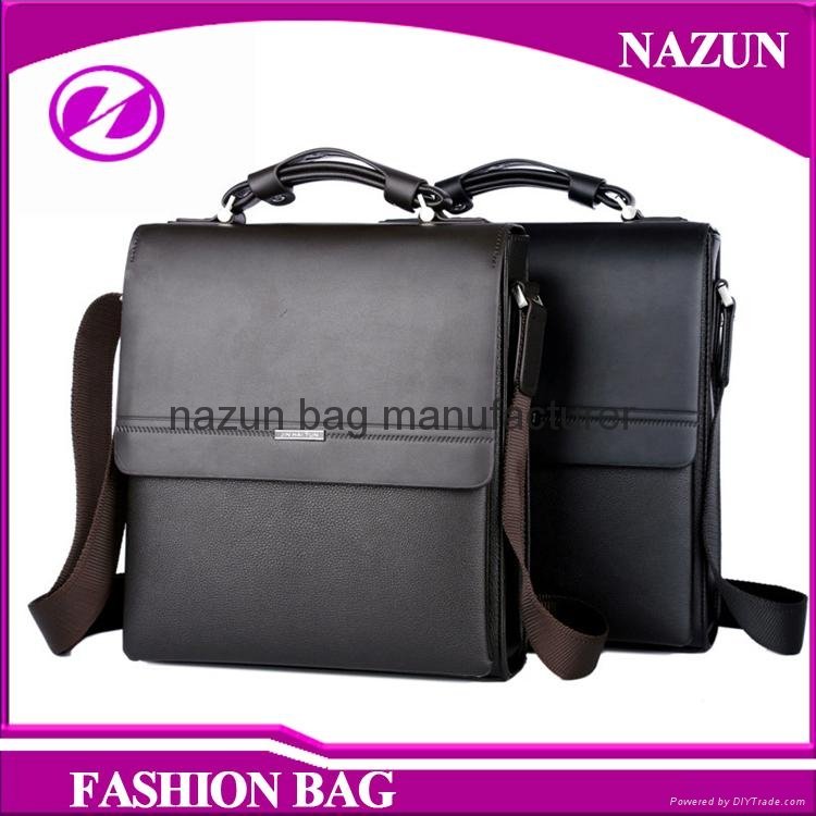 Hot Selling Customize cow Leather Men Business bags Cool Men Business Briefcase 5