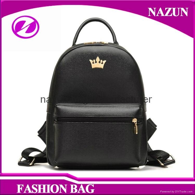  Fashion Cute NEW Backpack style Bags PU Leather Backpacks for lady 2