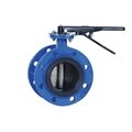 ASTM cf8 disc soft seal flange connection butterfly valve 3