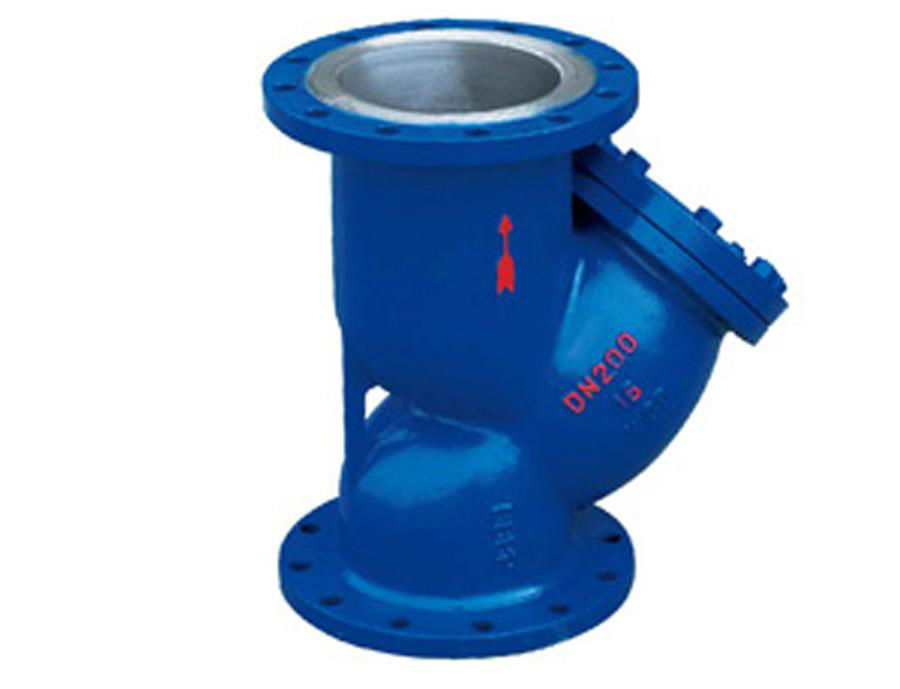 20bar 300psi AWWA FM UL listed ductile iron flange Y strainer 3