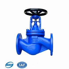 DIN Bellows Seal Cast Steel Stop Valve Globe Valve