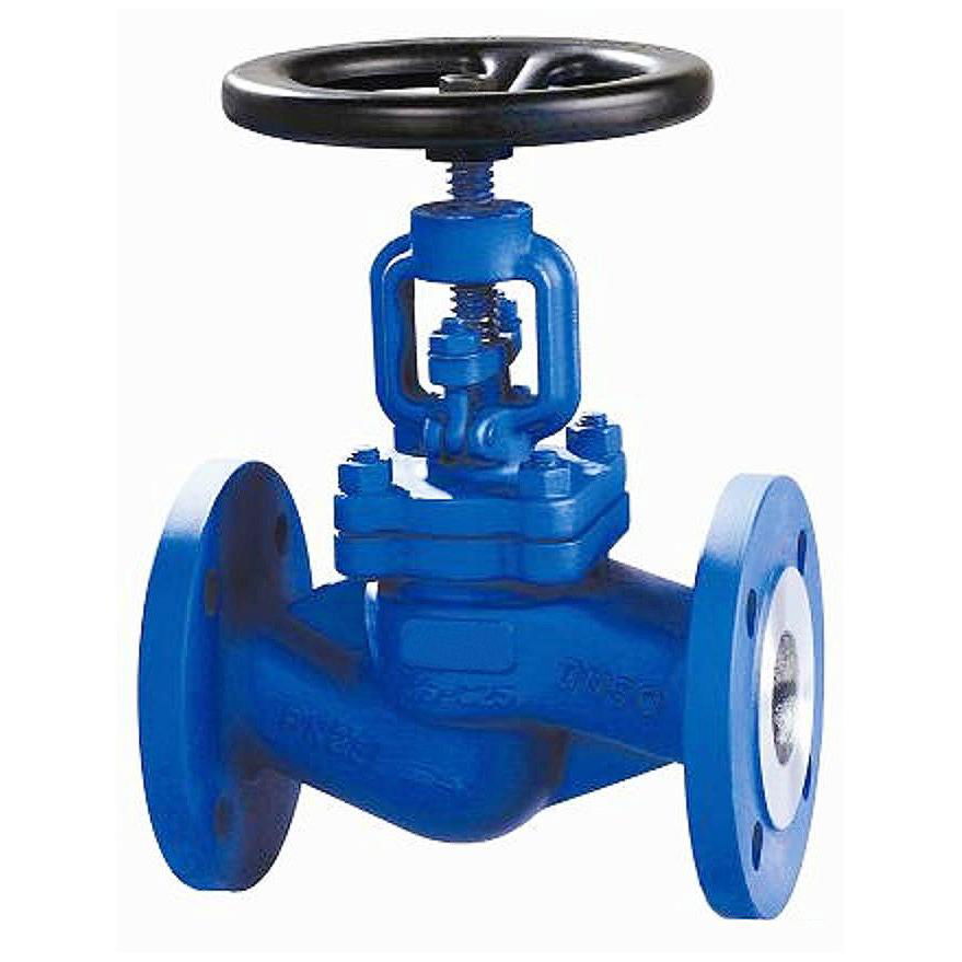 DIN Bellows Seal Cast Steel Stop Valve Globe Valve 3