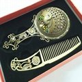 Mirror Comb Gift Set Color Box For Girlfriend Pocket Handheld Mirrors