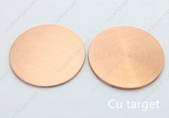 Coating material high Purity Cu sputtering Copper target