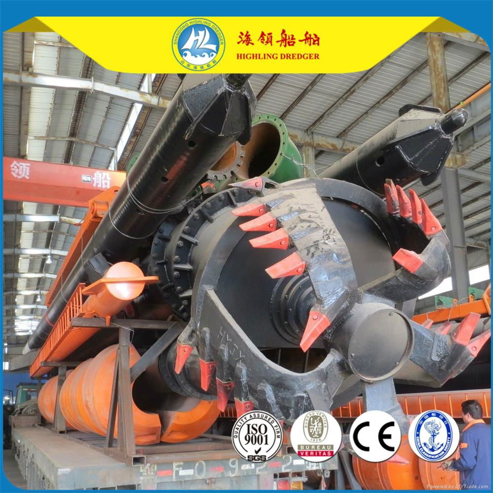 HL500 20-inch 4000m3/h hydraulic cutter suction dredger