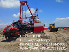 8 inch Small hydraulic cutter suction dredger for sale