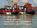 HighLing river sand cutter suction dredger 1