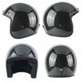 Wholesale Composite Carbon Fiber Open Face Helmet Scooter Motorcycle Helmet 1