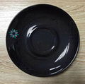 genuine 3K twill carbon fiber coffee saucer dish tray plate for home use