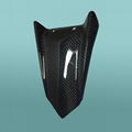 Carbon Fiber Motorcycle Rear Tire Cover H   er Fender Mudguard Splash Guard Fair