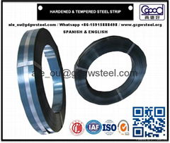 Hardened & Tempered Steel Strip