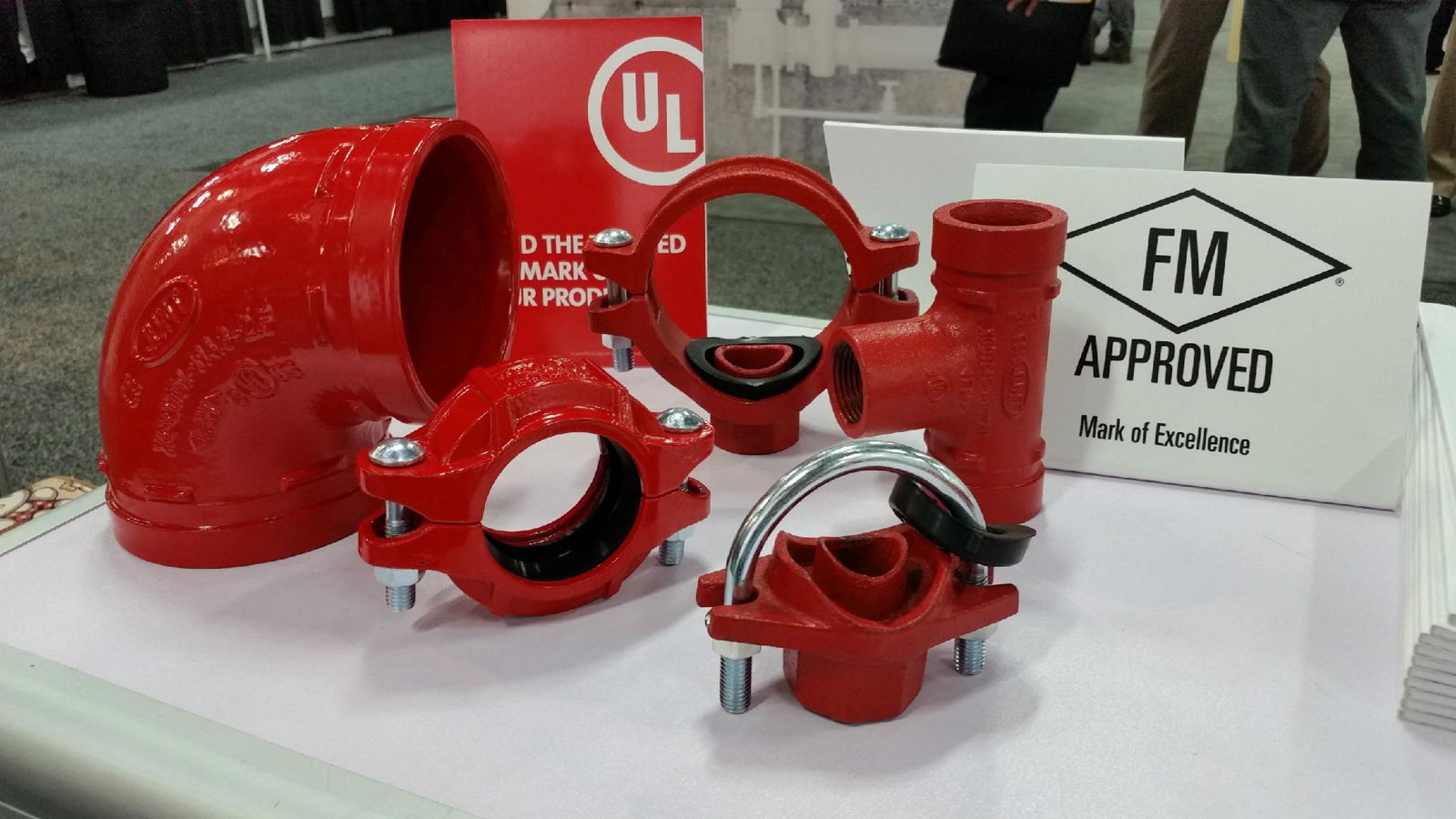 FM Approved UL Listed Grooved Couplings and Fittings