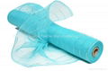 21inch*10yard turquoise plastic strip christmas deco mesh for 20S22 3