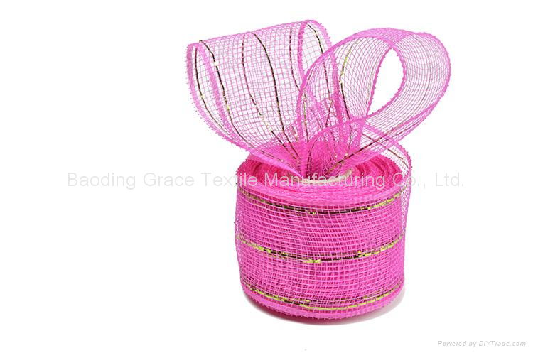 2.5"*10y dark pink apple green strip metal wire mesh for 20C04M32R2-5