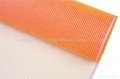 21"*10y dark pink wrapping supplies poly strip decoration mesh for AG04 5