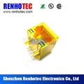 High Quality Female RJ45 Yellow Connector 4