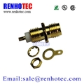 solder type sma jack for semi rigid