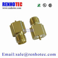 solder type sma jack connector