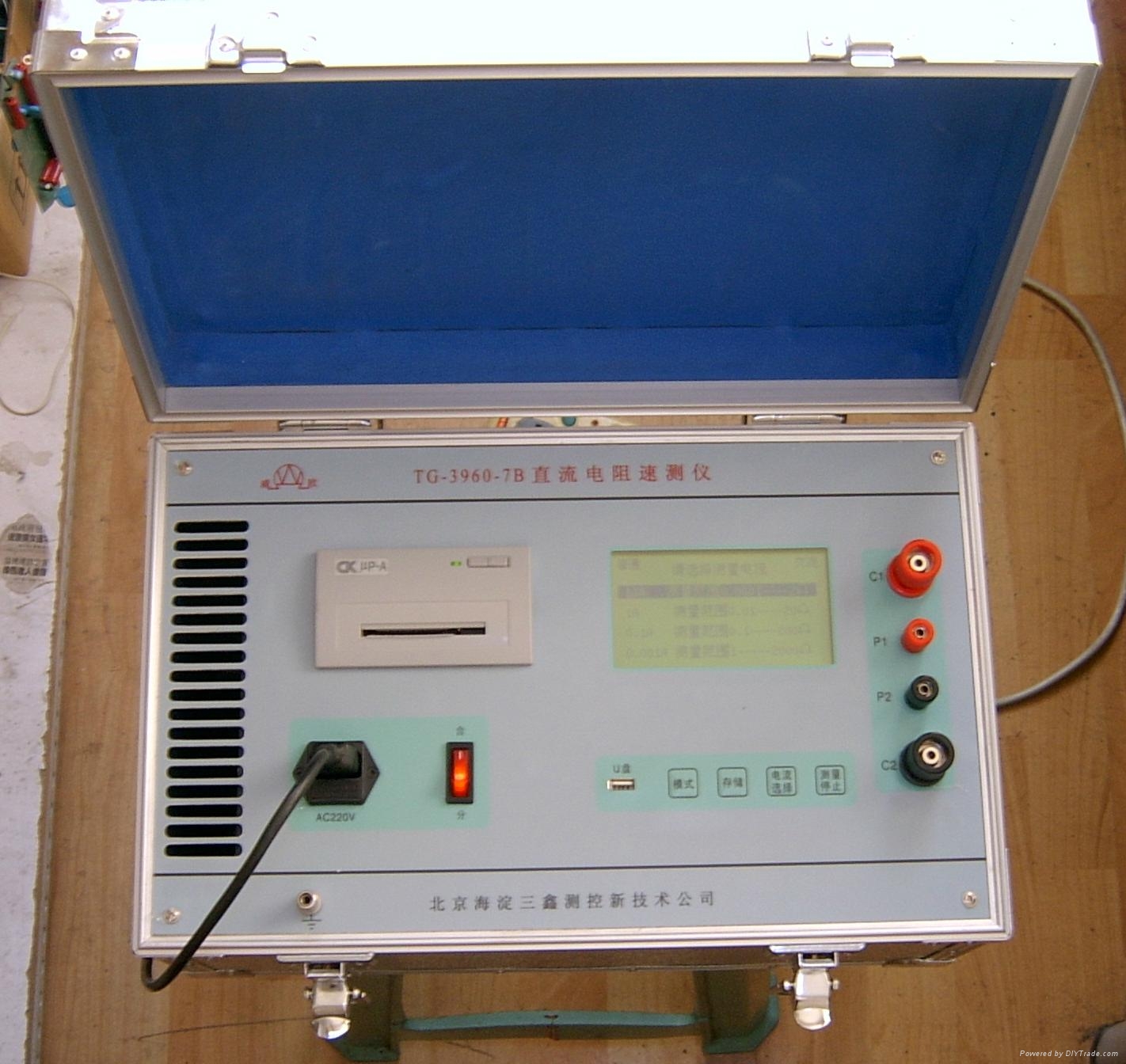 DIGITAL FAST COIL OHMMETER TG3960 beijingsanxin (China
