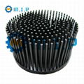 133mm round pin fin led cooler