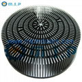 80W forged led cooler, 210mm round heatsinks