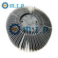 machined round aluminum led heatsink