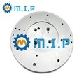 machined round aluminum plate