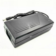 54.6V 5A Lithium Electric Bike Charger for 48V 15Ah-25Ah Li-ion Battery