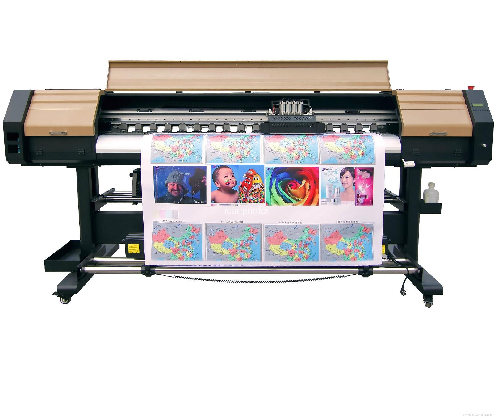 ICAN-1880R Professional fabric photo printing machine  4