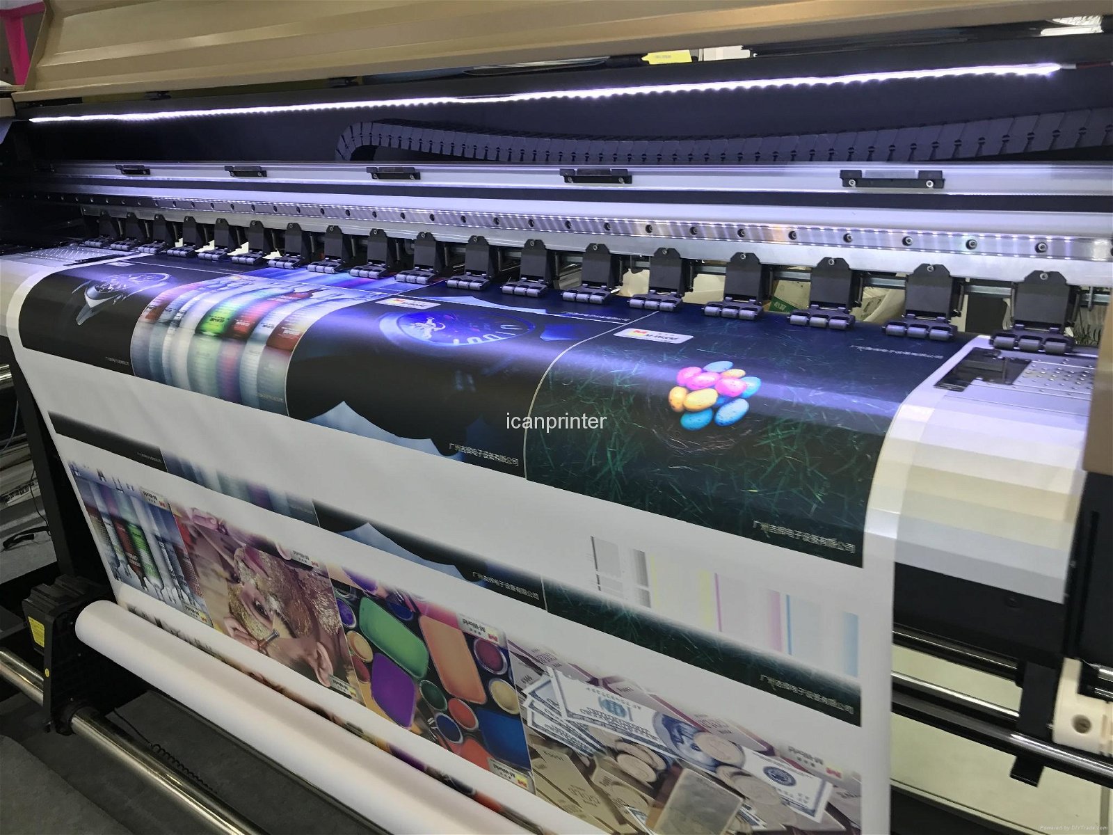 ICAN-1880R Professional fabric photo printing machine  5
