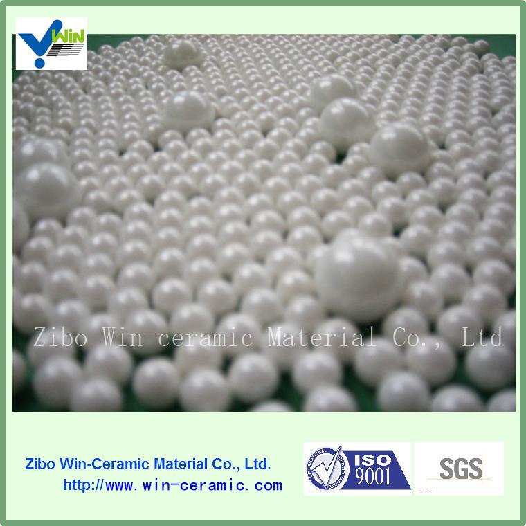 High hardness zirconia grinding ball density