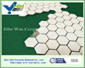 Alumina hexagon mat mosaic tile wear resistant material 2