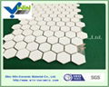 Alumina hexagon mat mosaic tile wear resistant material 5