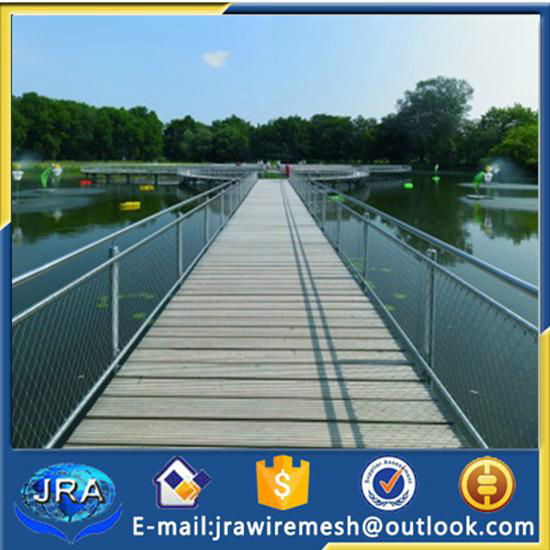 ss 304 X-tend Stainless steel cable mesh/Bridge Protecting Mesh