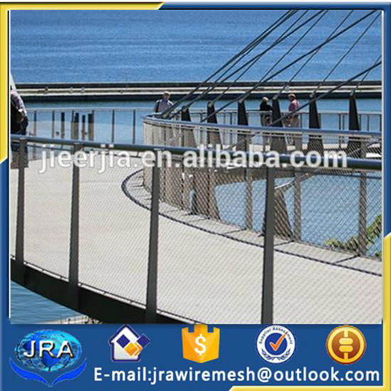 ss 304 X-tend Stainless steel cable mesh/Bridge Protecting Mesh 4