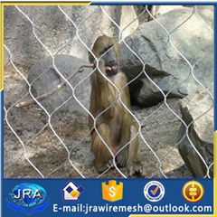Stainless steel Zoo mesh/ Aviary mesh/ Animal enclosure/monkey cage fence