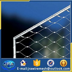 Flexible stainless steel rhombus mesh