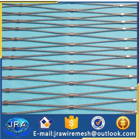 Stainless steel stadium rope mesh 4