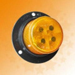 2" DOT 10-30V Amber LED Truck Marker