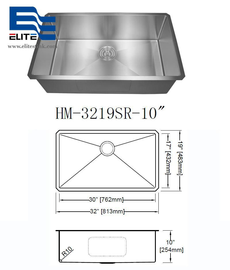 top 5 Stainless Steel Kitchen Sinks 32 X 19 